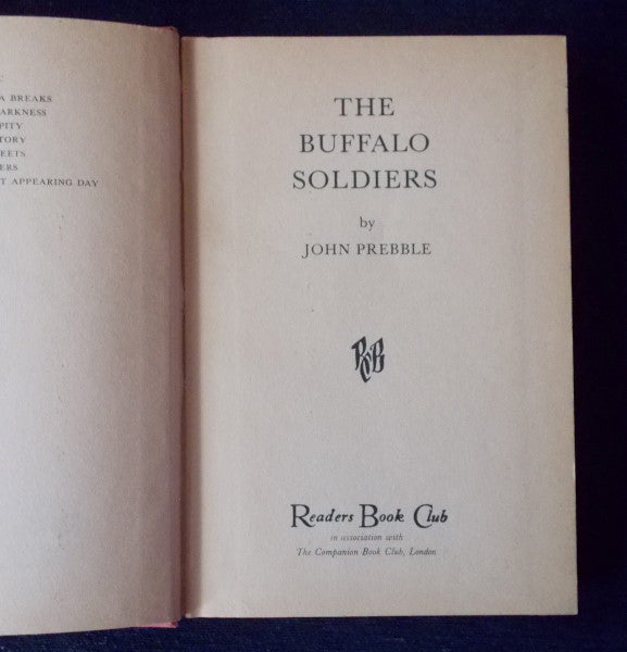 Buffalo Soldiers Title