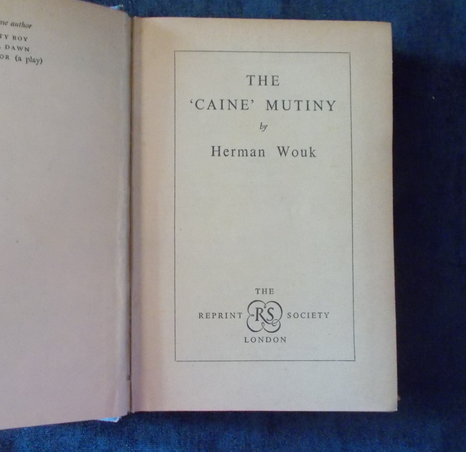 Caine Mutiny Title