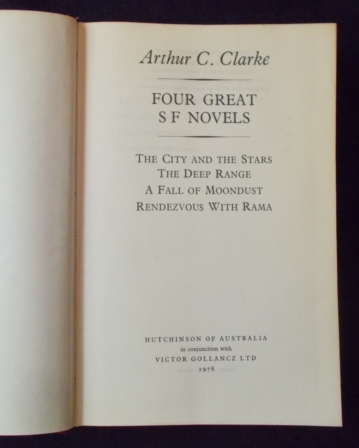 Clarke Omnibus Title