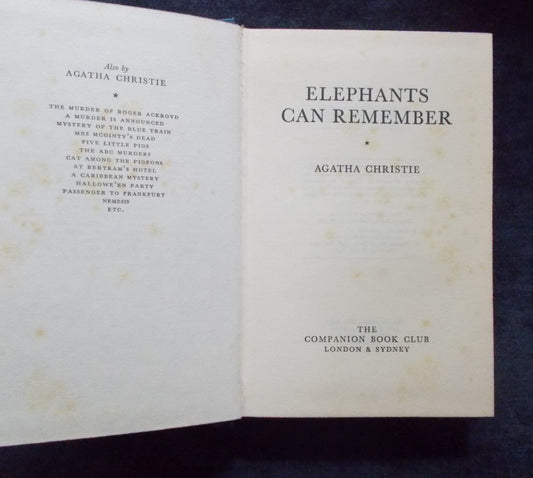 Elephants Can Remember Title