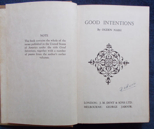 Good Intentions Title