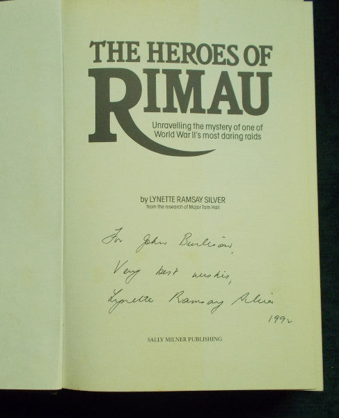 Heroes Of Rimau Autograph