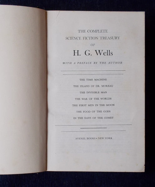 Hg Wells Treasury Title