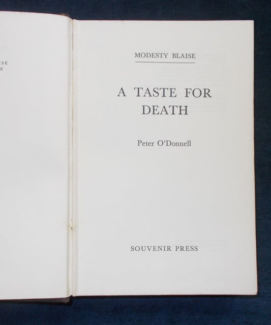 Taste For Death Title